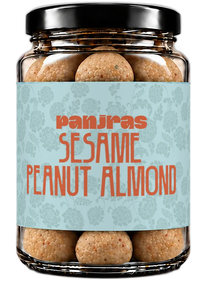 Sesame Peanut Almond Ladoo